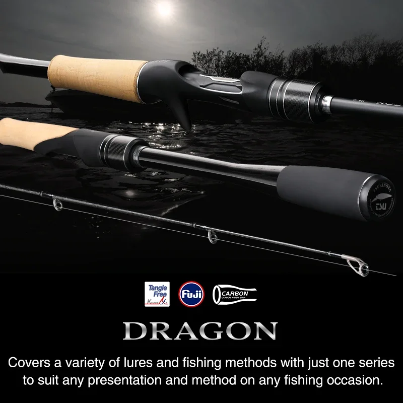 Kastking Reel Zephyr - Vara de Pesca TSURINOYA DRAGON 1.98m