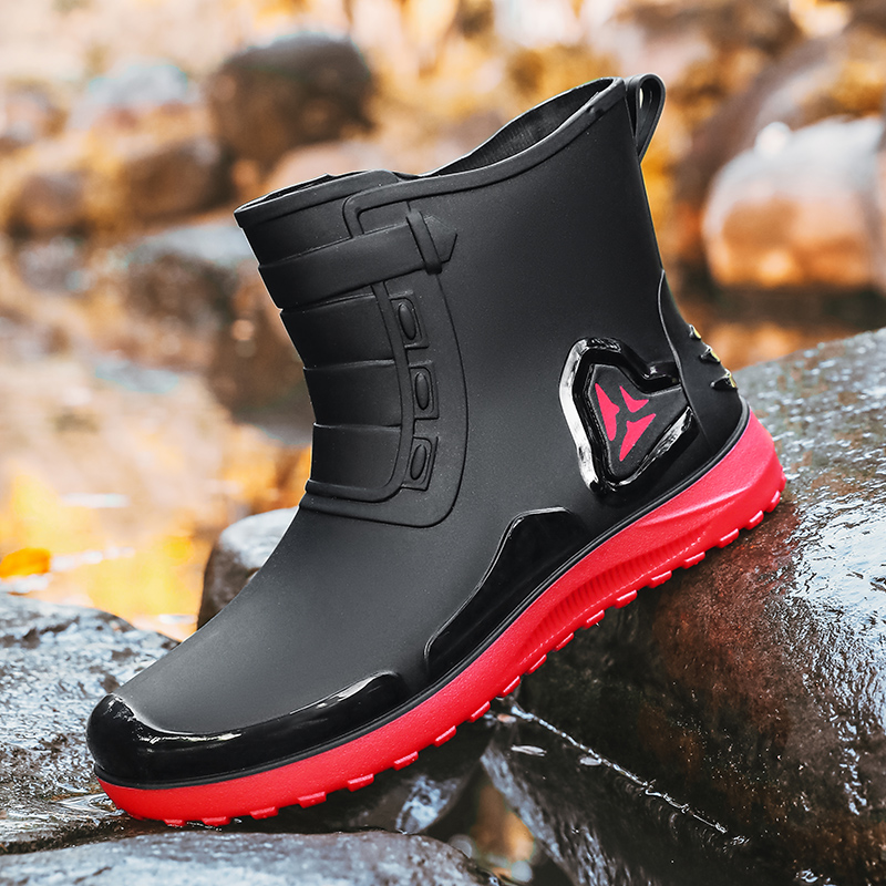 Fishing Boots - Botas de chuva casuais para homem,