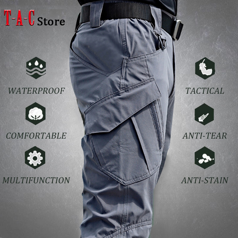 Fishing Pants Waterproof - Calças de carga tática dos homens