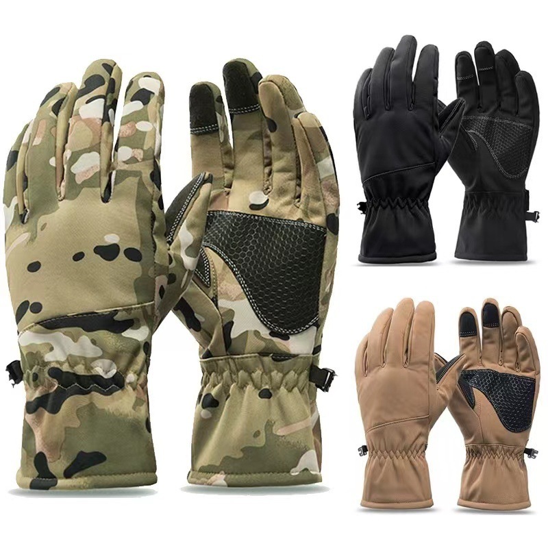 Fishing Gloves - Táticas ao ar livre camuflagem caça