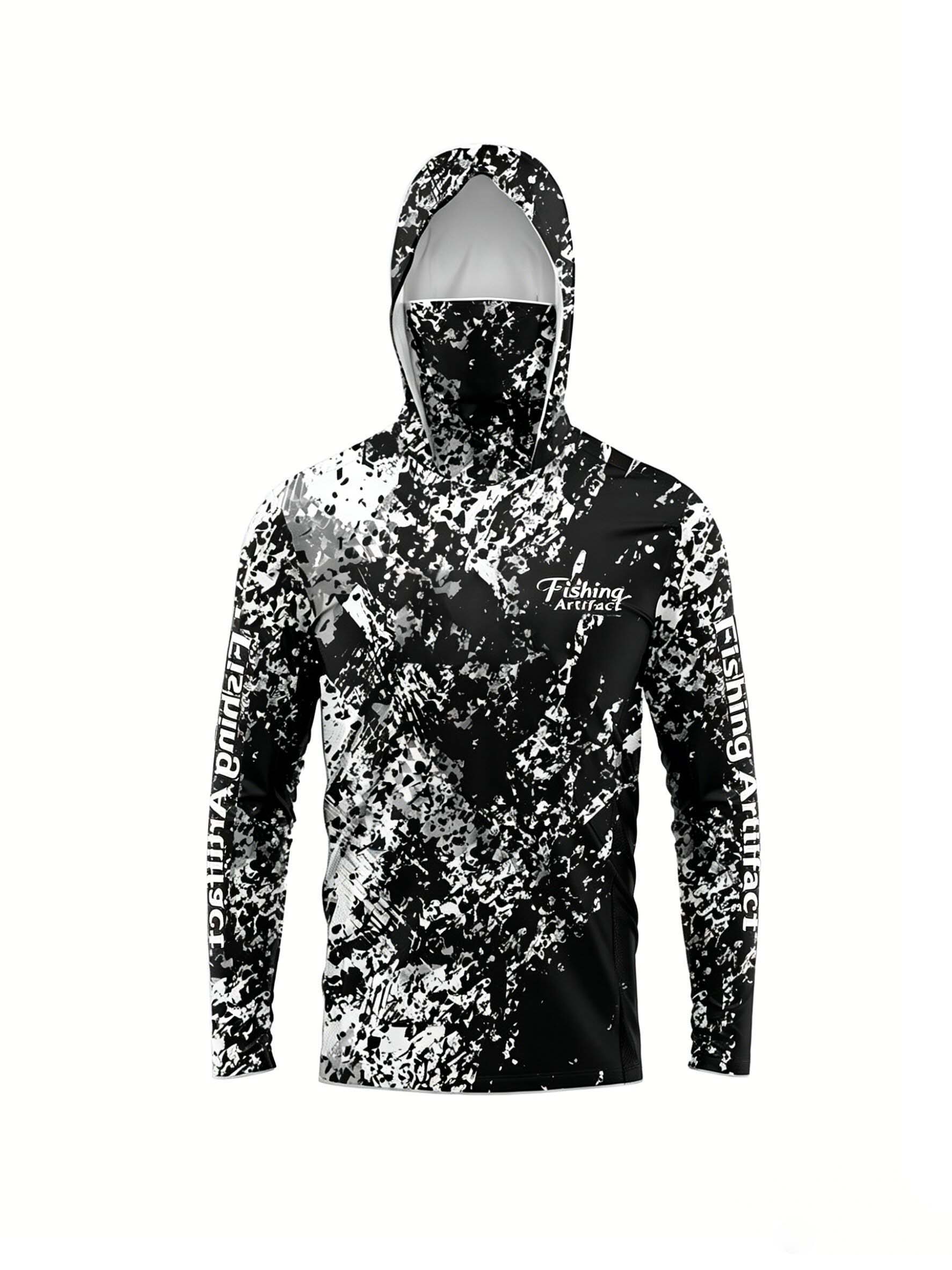 Camisa de Pesca Masculina de V - Fishing Hoodie avaliação e preço
