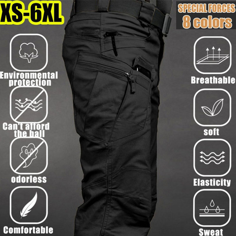 Calças de carga tática masculi - Fishing Pants Waterproof avaliação e preço