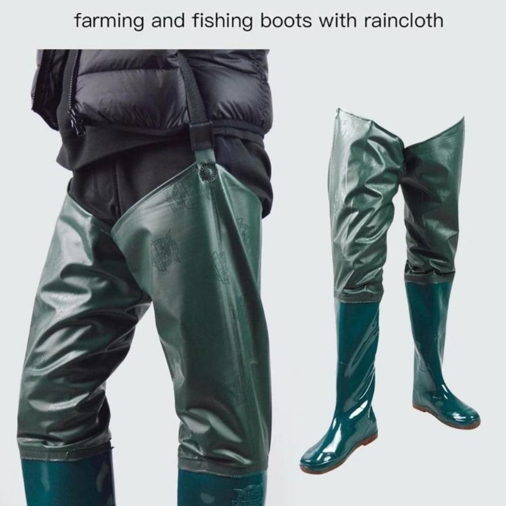Calças de Transplante de PVC P - Fishing Pants Waterproof avaliação e preço
